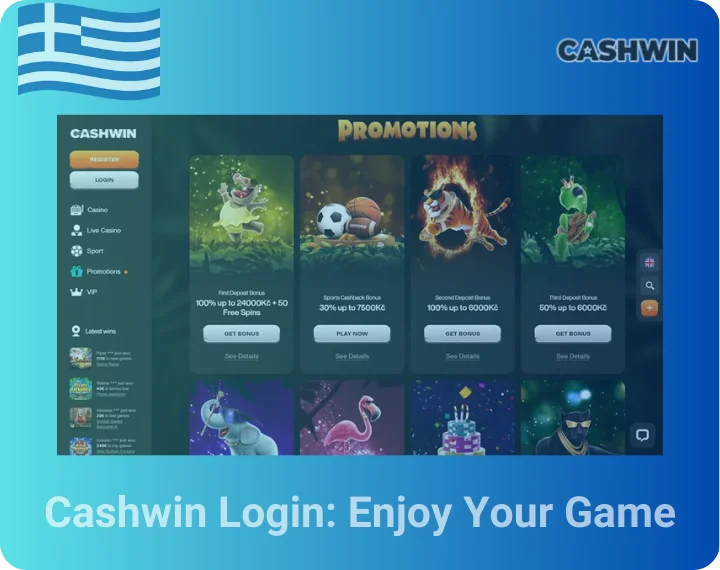 Cashwin Login: Enjoy Your Game